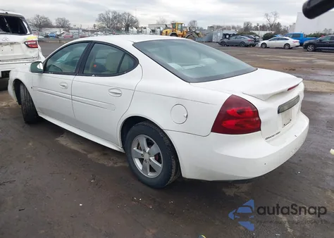2008 Pontiac Grand Prix z USA, uszkodzony, nr VIN 2G2WP552881118914